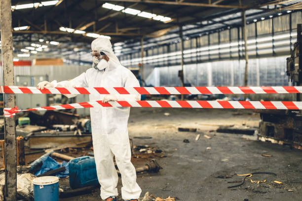 Professional Biohazard technician working in Gratiot, OH
